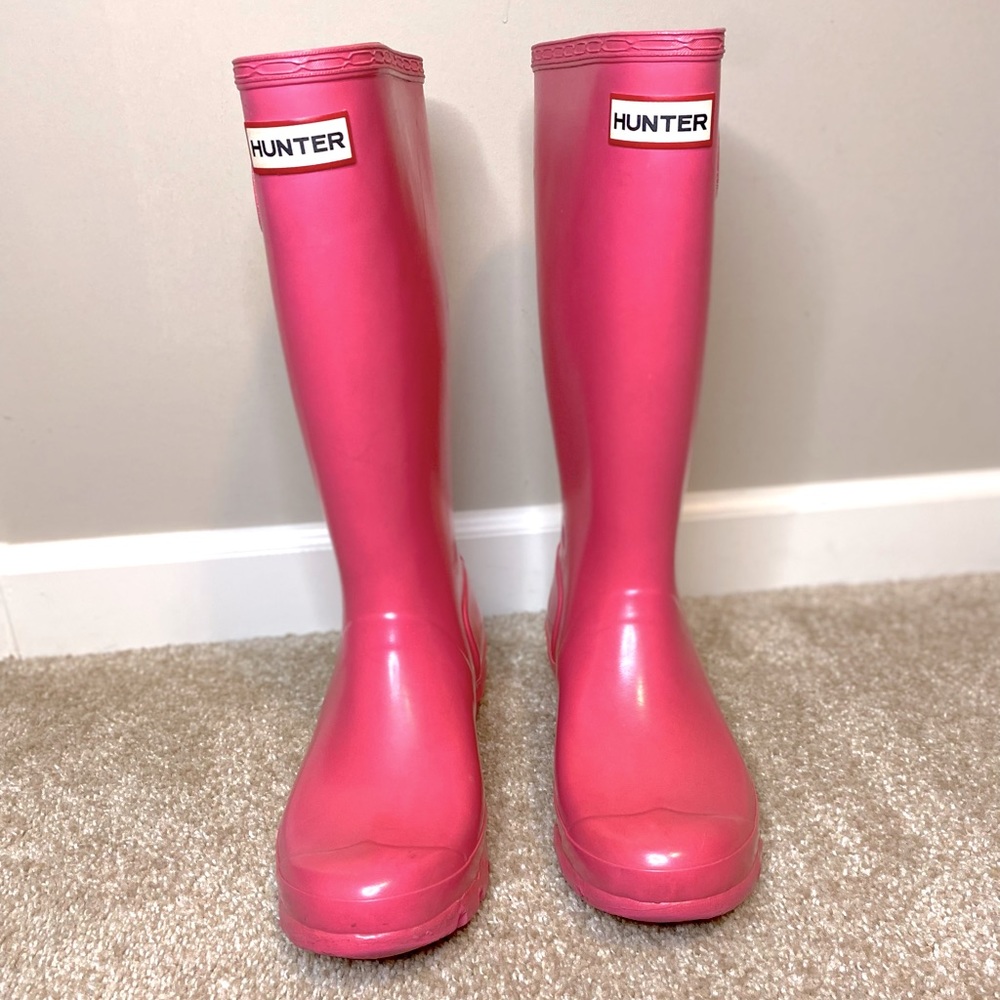 Hunter Pink Women's Winter & Rain Boots